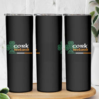 Cork Ireland Skinny Tumbler Irish City Souvenir St Patricks Day Celtic Shamrock