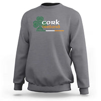 Cork Ireland Sweatshirt Irish City Souvenir St Patricks Day Celtic Shamrock