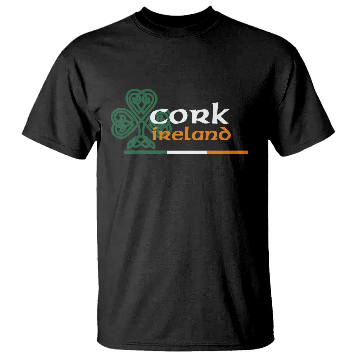 Cork Ireland T Shirt Irish City Souvenir St Patricks Day Celtic Shamrock