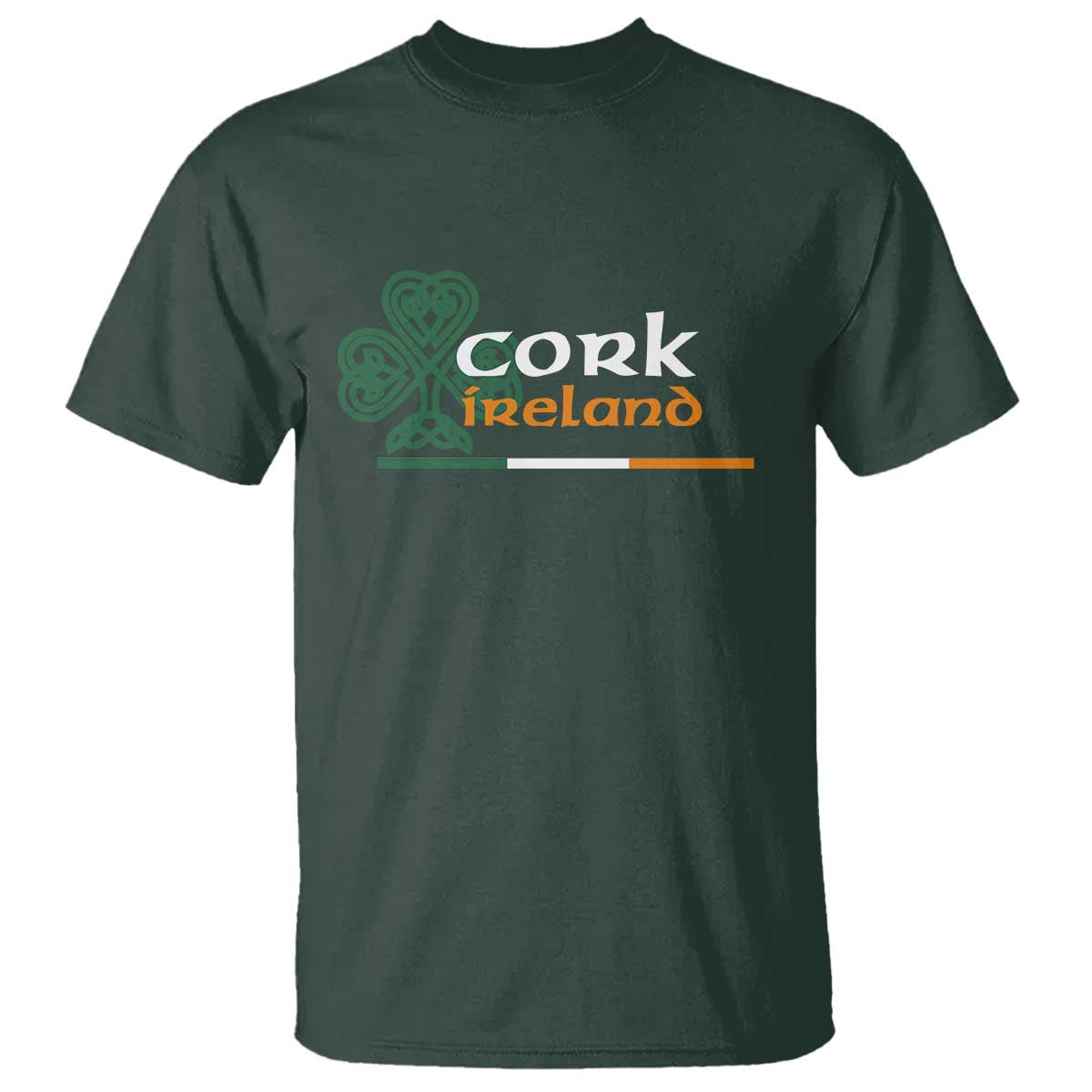 Cork Ireland T Shirt Irish City Souvenir St Patricks Day Celtic Shamrock