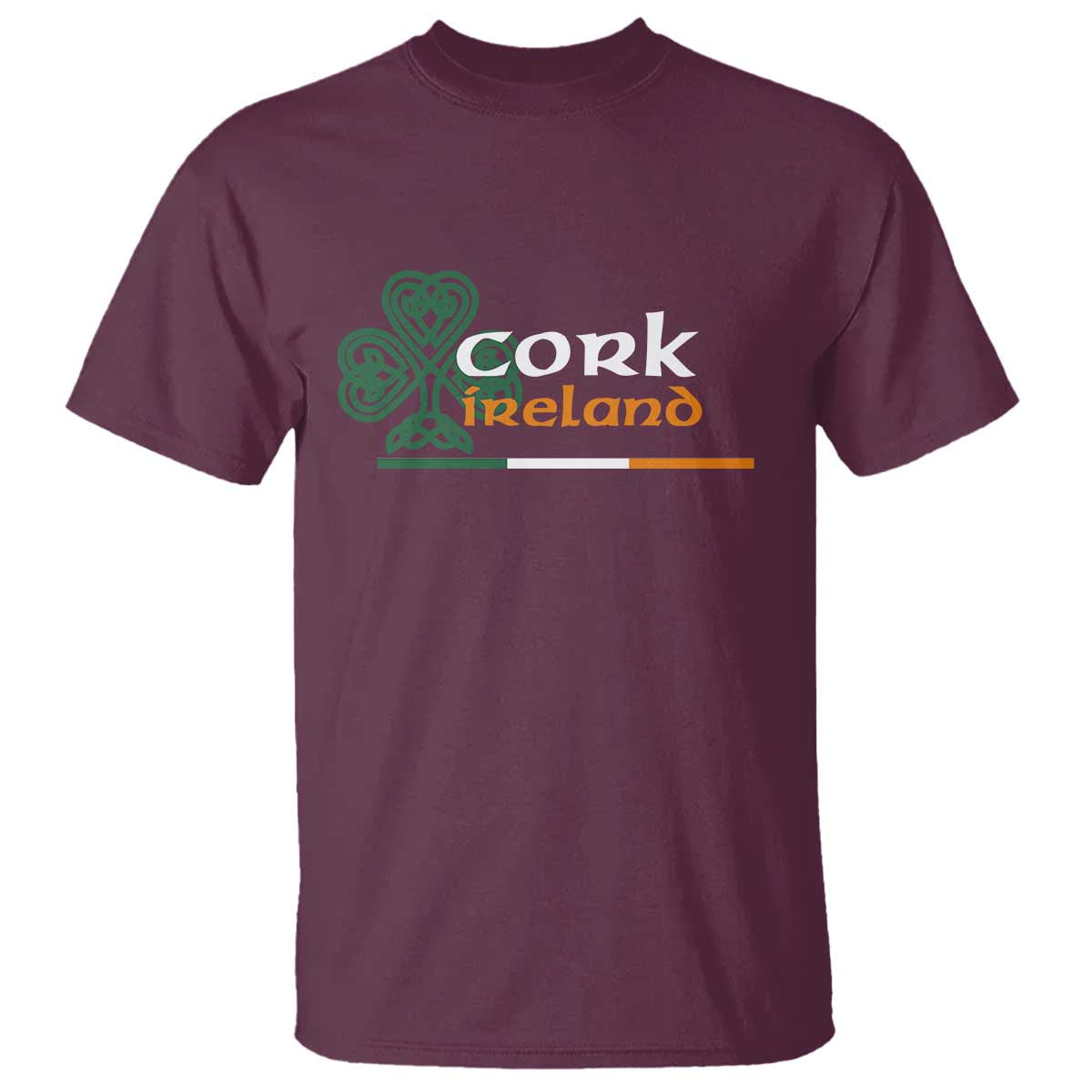 Cork Ireland T Shirt Irish City Souvenir St Patricks Day Celtic Shamrock