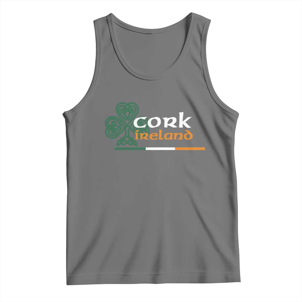 Cork Ireland Tank Top Irish City Souvenir St Patricks Day Celtic Shamrock