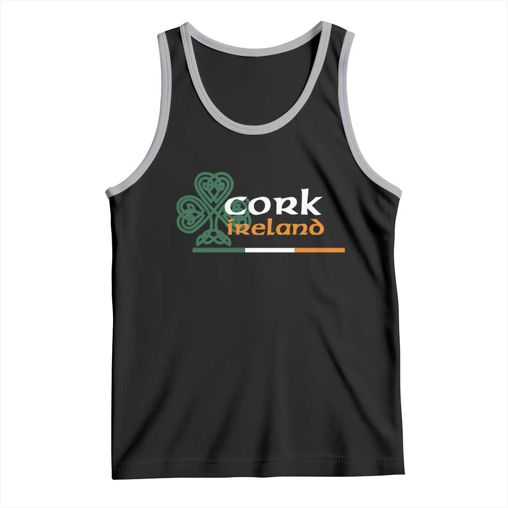 Cork Ireland Tank Top Irish City Souvenir St Patricks Day Celtic Shamrock