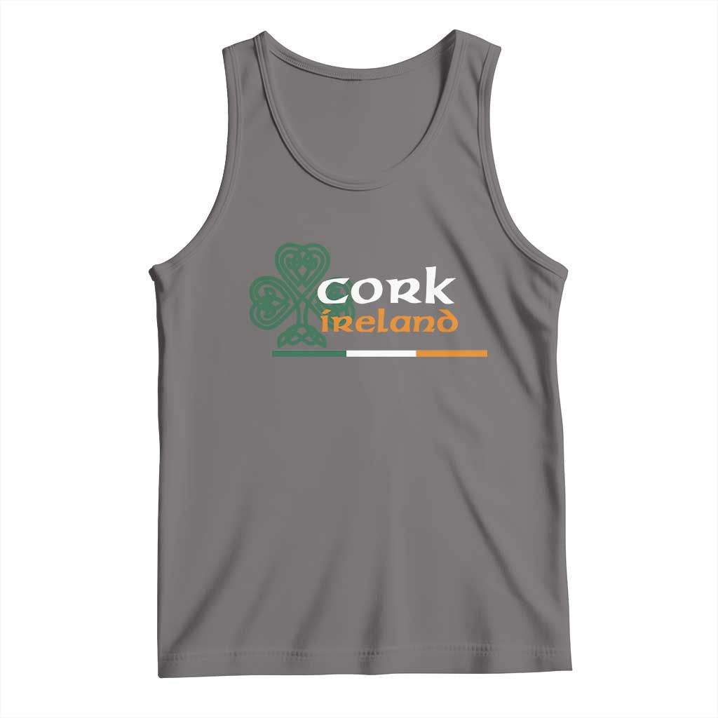 Cork Ireland Tank Top Irish City Souvenir St Patricks Day Celtic Shamrock