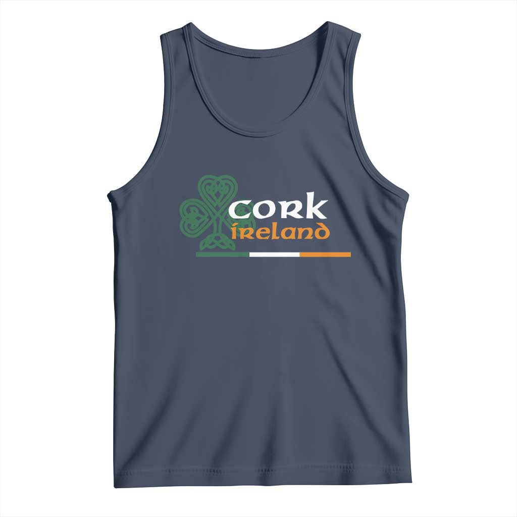 Cork Ireland Tank Top Irish City Souvenir St Patricks Day Celtic Shamrock