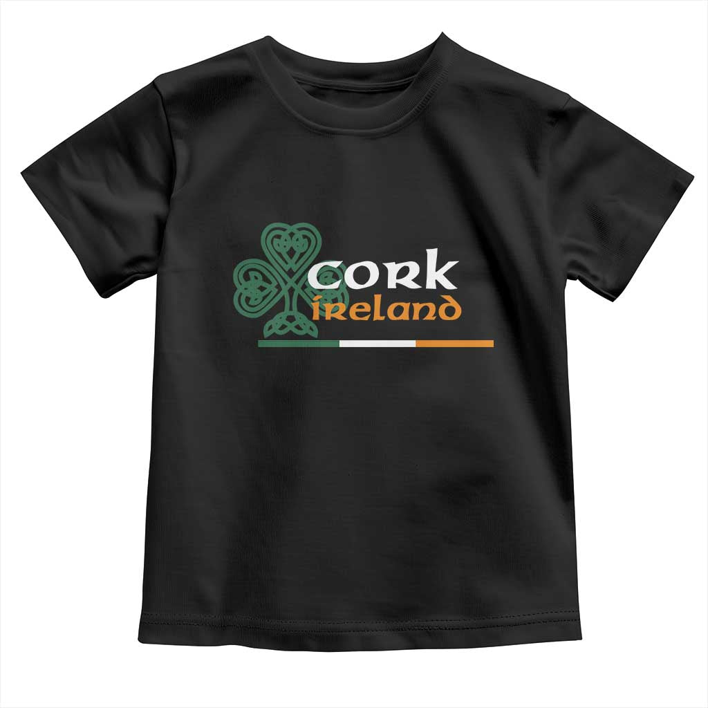 Cork Ireland Toddler T Shirt Irish City Souvenir St Patricks Day Celtic Shamrock