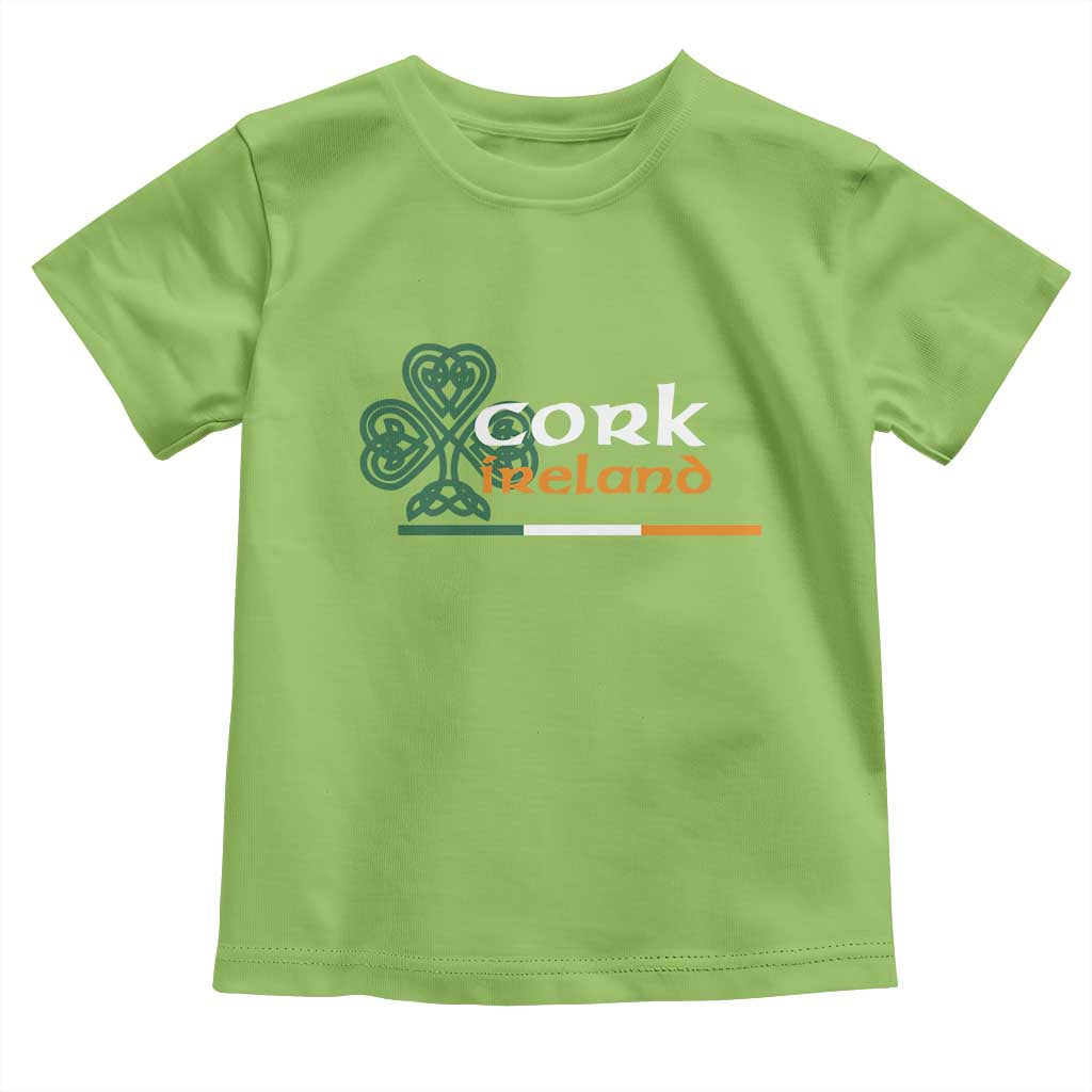 Cork Ireland Toddler T Shirt Irish City Souvenir St Patricks Day Celtic Shamrock