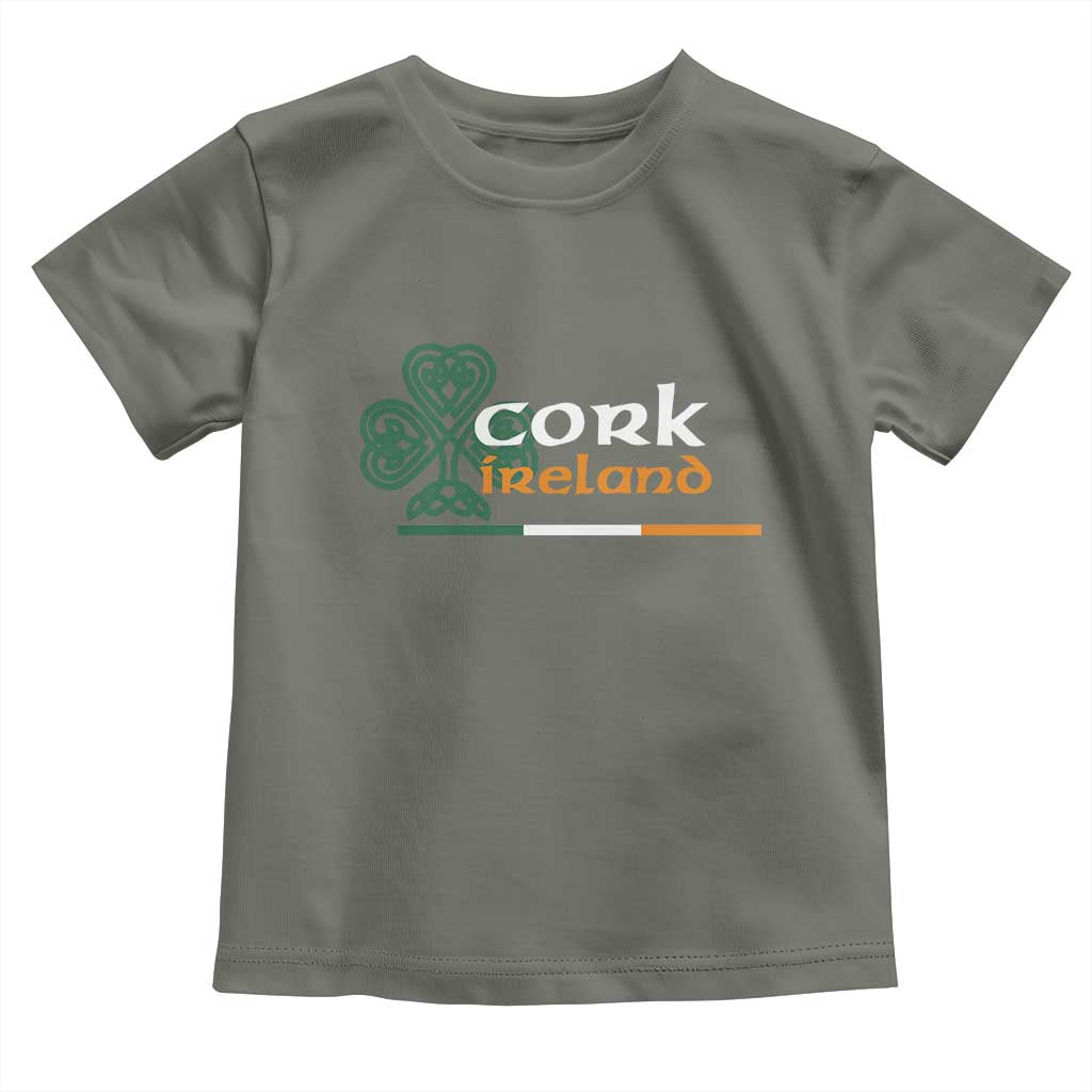 Cork Ireland Toddler T Shirt Irish City Souvenir St Patricks Day Celtic Shamrock