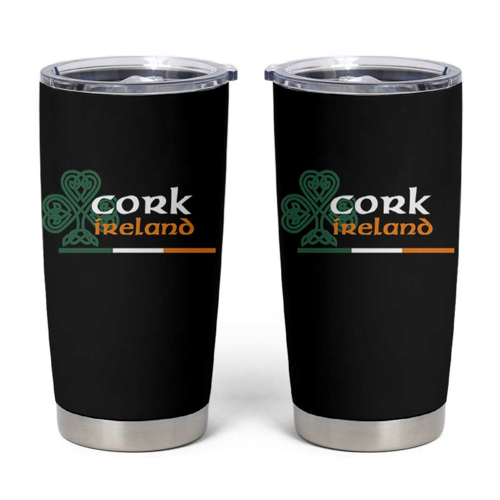 Cork Ireland Tumbler Cup Irish City Souvenir St Patricks Day Celtic Shamrock