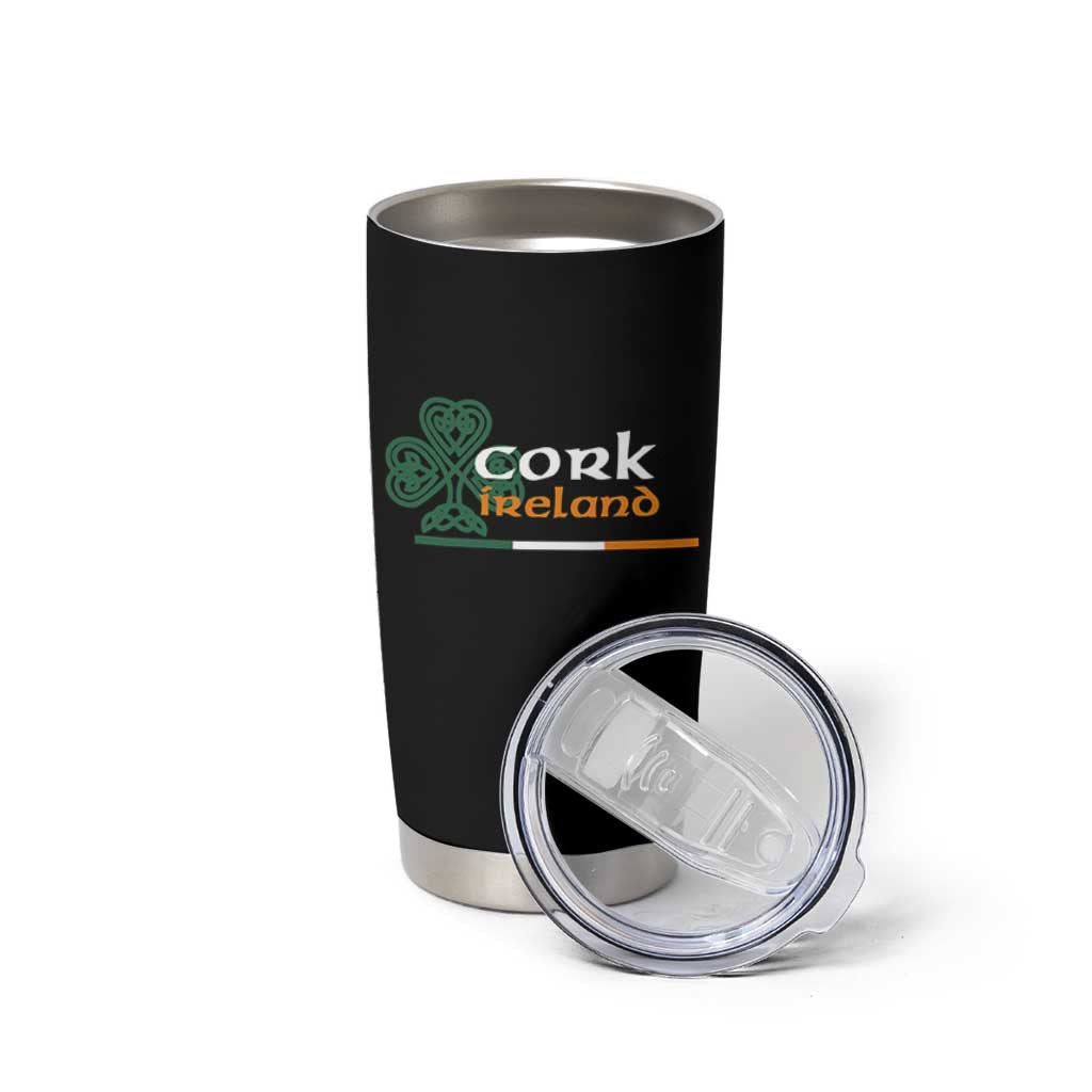 Cork Ireland Tumbler Cup Irish City Souvenir St Patricks Day Celtic Shamrock