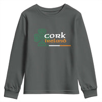 Cork Ireland Youth Sweatshirt Irish City Souvenir St Patricks Day Celtic Shamrock