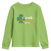 Cork Ireland Youth Sweatshirt Irish City Souvenir St Patricks Day Celtic Shamrock