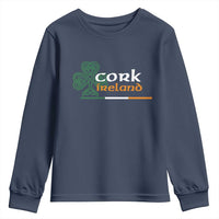 Cork Ireland Youth Sweatshirt Irish City Souvenir St Patricks Day Celtic Shamrock