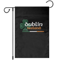 Dublin Ireland Garden Flag Irish City Souvenir St Patricks Day Celtic Shamrock
