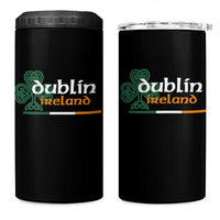 Dublin Ireland 4 in 1 Can Cooler Tumbler Irish City Souvenir St Patricks Day Celtic Shamrock