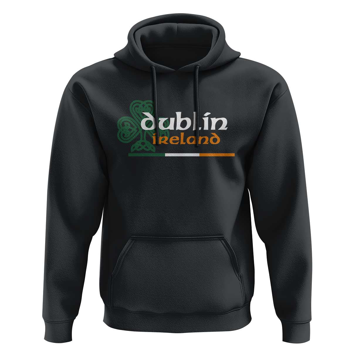 Dublin Ireland Hoodie Irish City Souvenir St Patricks Day Celtic Shamrock