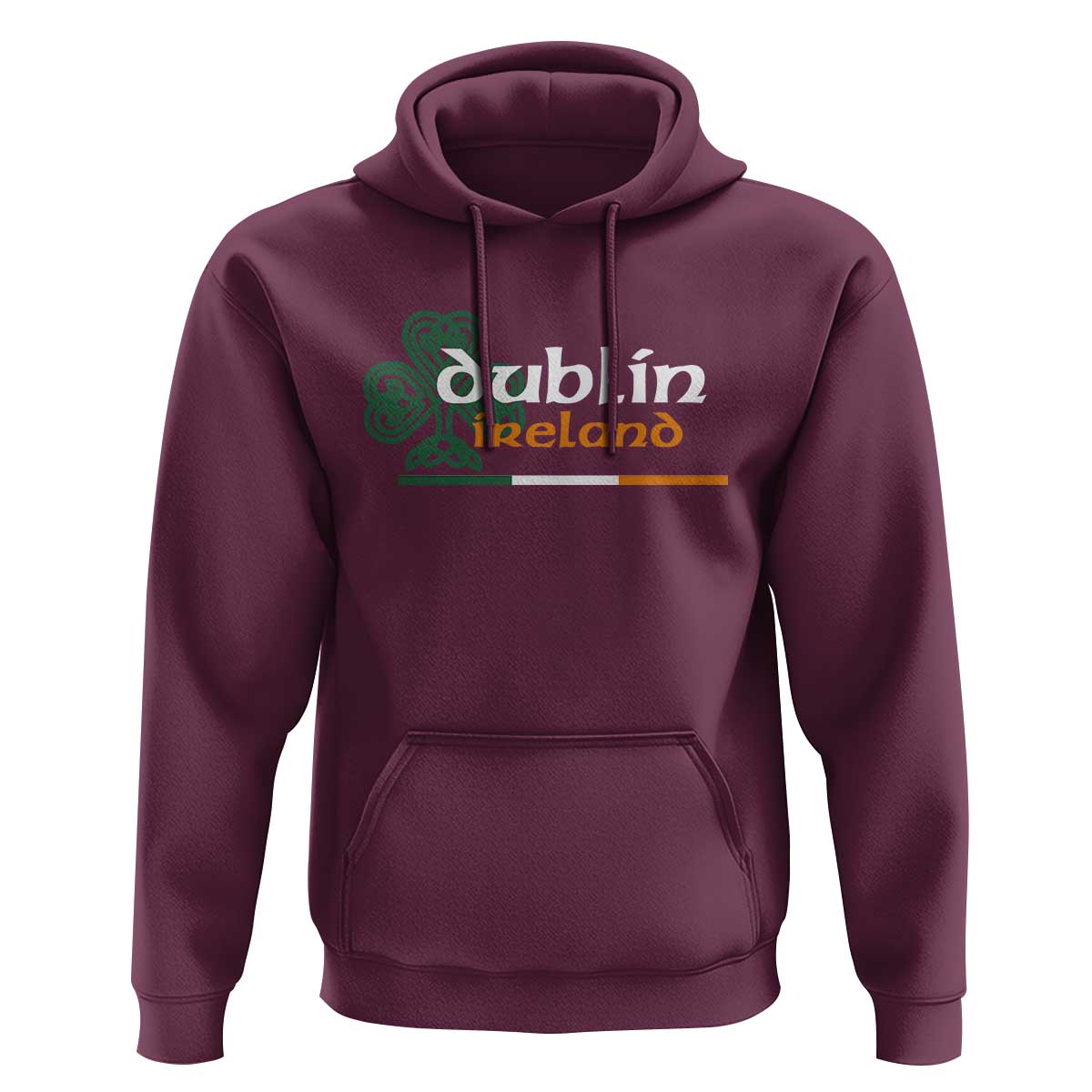 Dublin Ireland Hoodie Irish City Souvenir St Patricks Day Celtic Shamrock