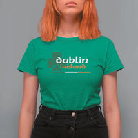 Dublin Ireland T Shirt For Women Irish City Souvenir St Patricks Day Celtic Shamrock