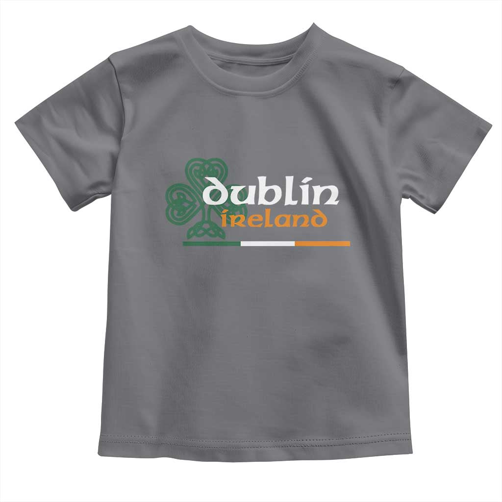 Dublin Ireland Toddler T Shirt Irish City Souvenir St Patricks Day Celtic Shamrock