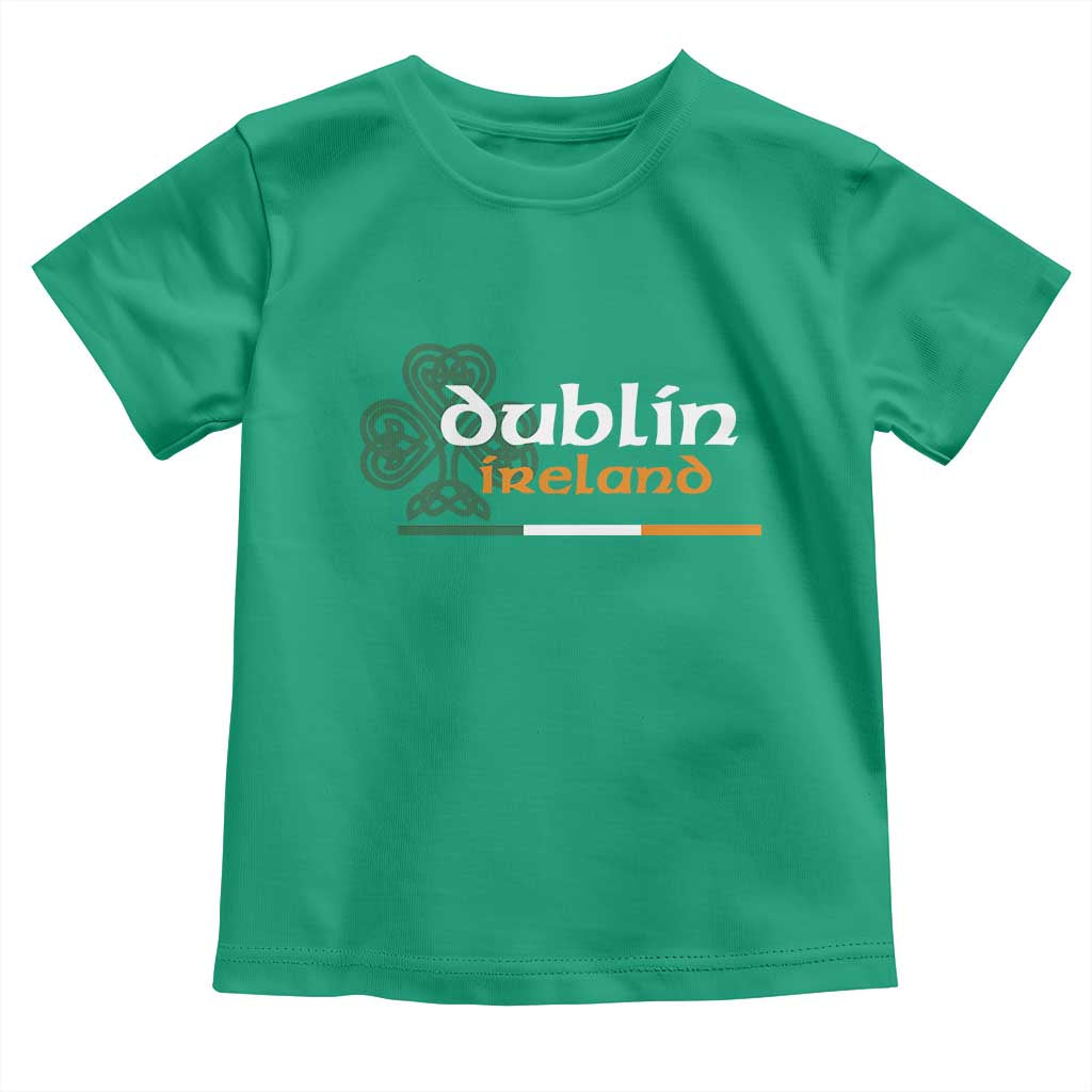 Dublin Ireland Toddler T Shirt Irish City Souvenir St Patricks Day Celtic Shamrock
