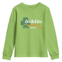 Dublin Ireland Youth Sweatshirt Irish City Souvenir St Patricks Day Celtic Shamrock