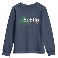 Dublin Ireland Youth Sweatshirt Irish City Souvenir St Patricks Day Celtic Shamrock