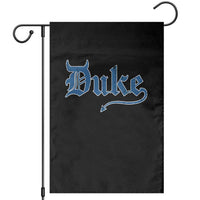 Duke Gothic Throwback Garden Flag Game Day for Sports Fan
