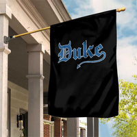 Duke Gothic Throwback Garden Flag Game Day for Sports Fan