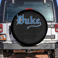 Duke Gothic Throwback Spare Tire Cover Game Day for Sports Fan