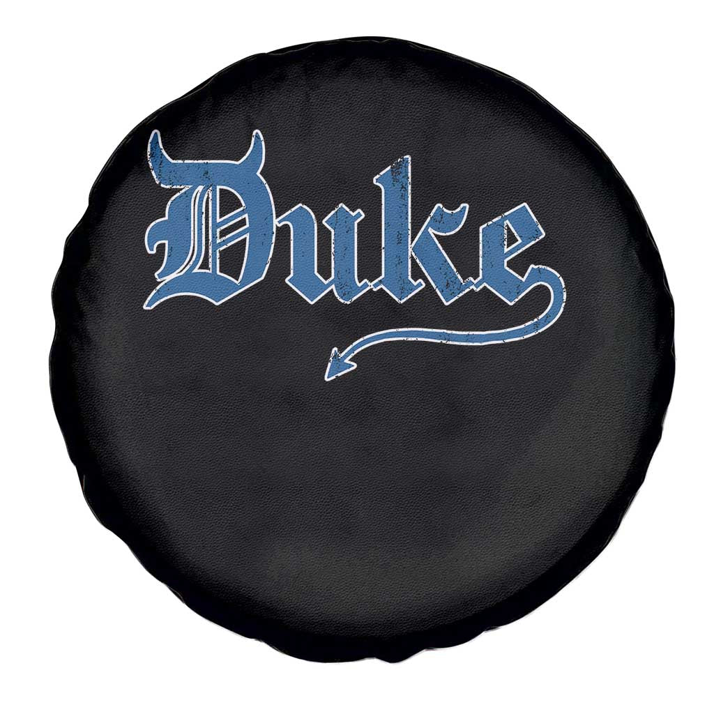 Duke Gothic Throwback Spare Tire Cover Game Day for Sports Fan