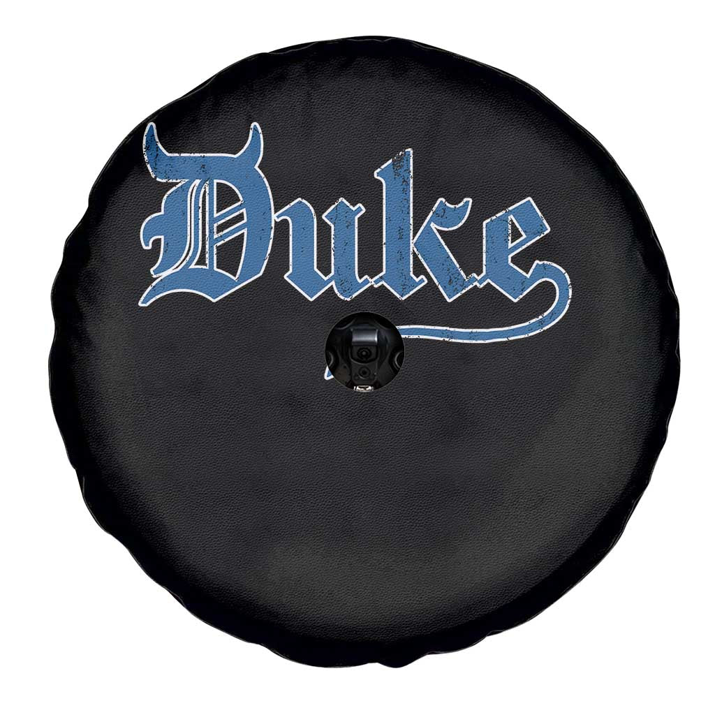 Duke Gothic Throwback Spare Tire Cover Game Day for Sports Fan