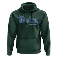 Duke Gothic Throwback Hoodie Game Day for Sports Fan