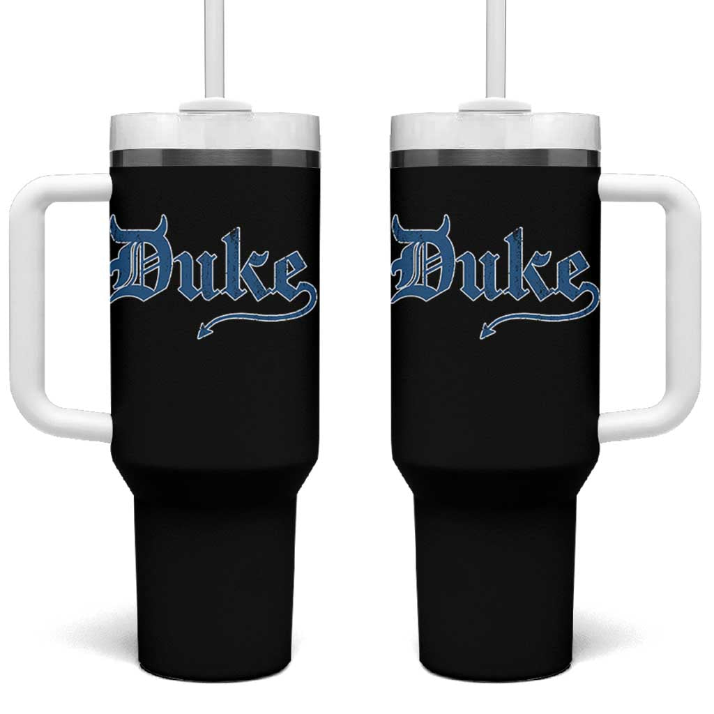 Duke Gothic Throwback Tumbler With Handle Game Day for Sports Fan