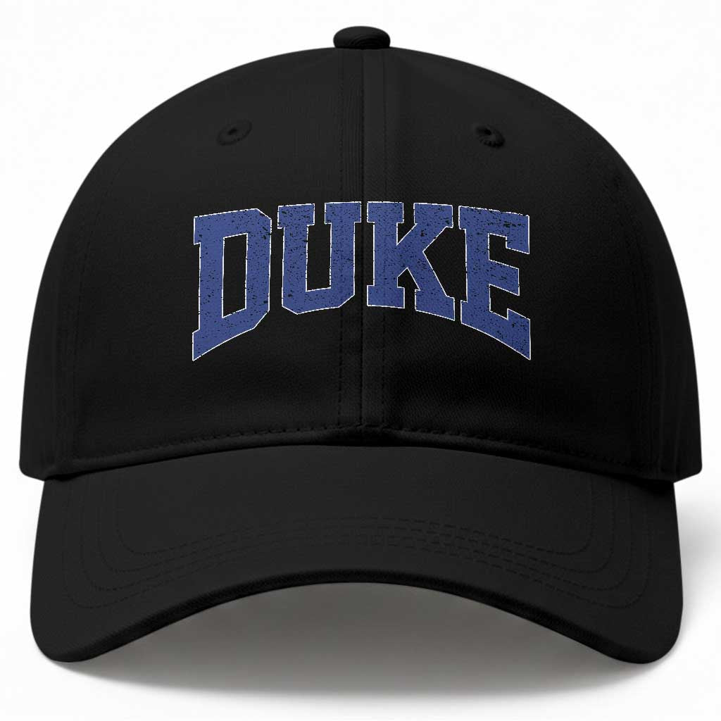 Duke Bold Script Name Sports Fans Baseball Cap
