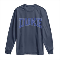 Duke Bold Script Name Sports Fans Long Sleeve Shirt