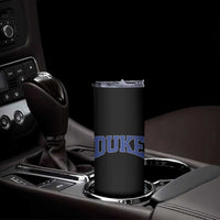Duke Bold Script Name Sports Fans Skinny Tumbler