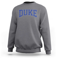 Duke Bold Script Name Sports Fans Sweatshirt