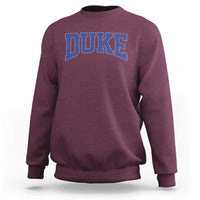 Duke Bold Script Name Sports Fans Sweatshirt