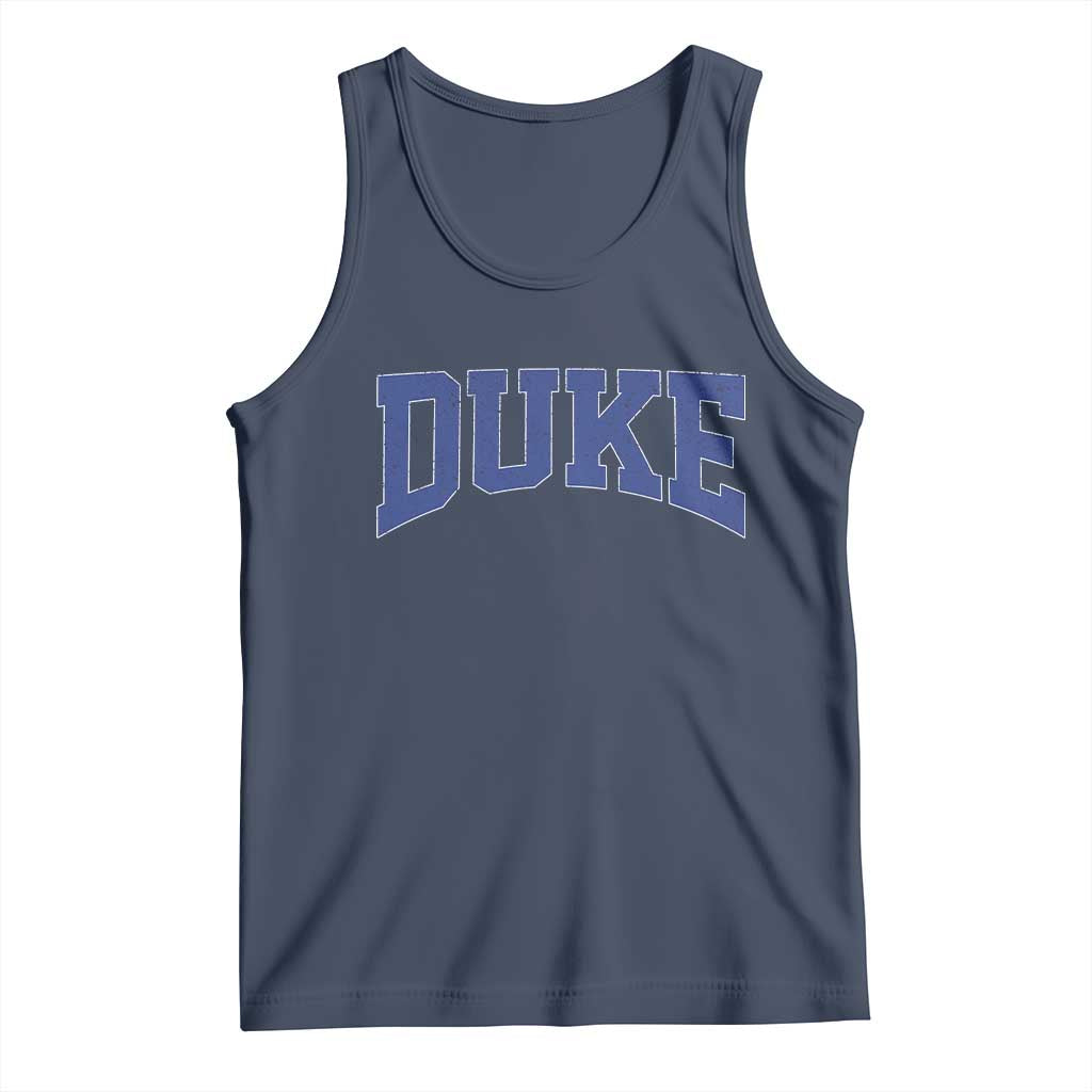 Duke Bold Script Name Sports Fans Tank Top