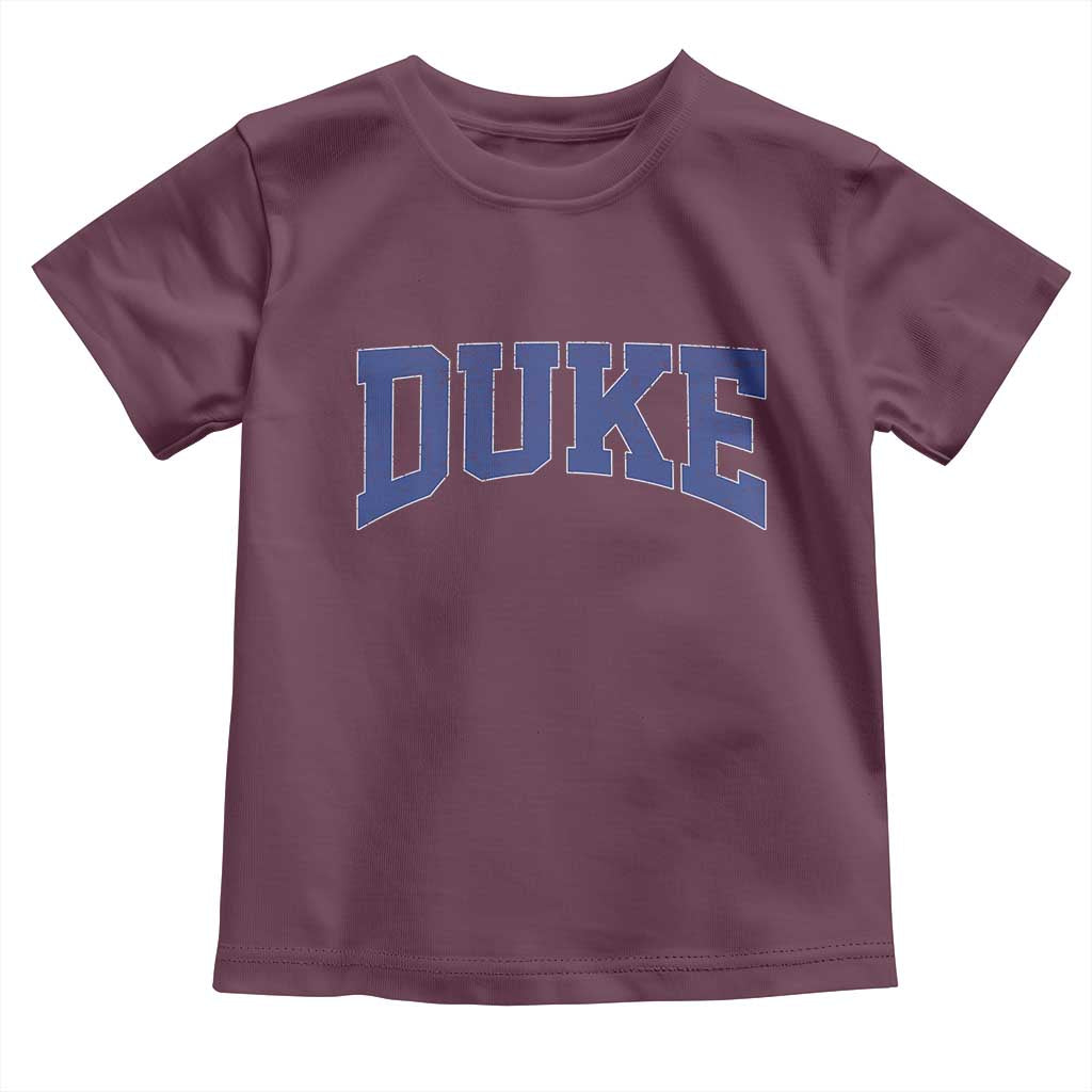 Duke Bold Script Name Sports Fans Toddler T Shirt