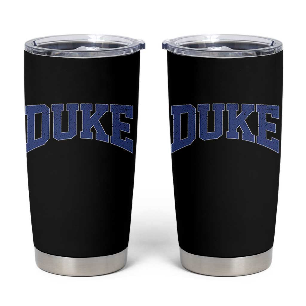 Duke Bold Script Name Sports Fans Tumbler Cup