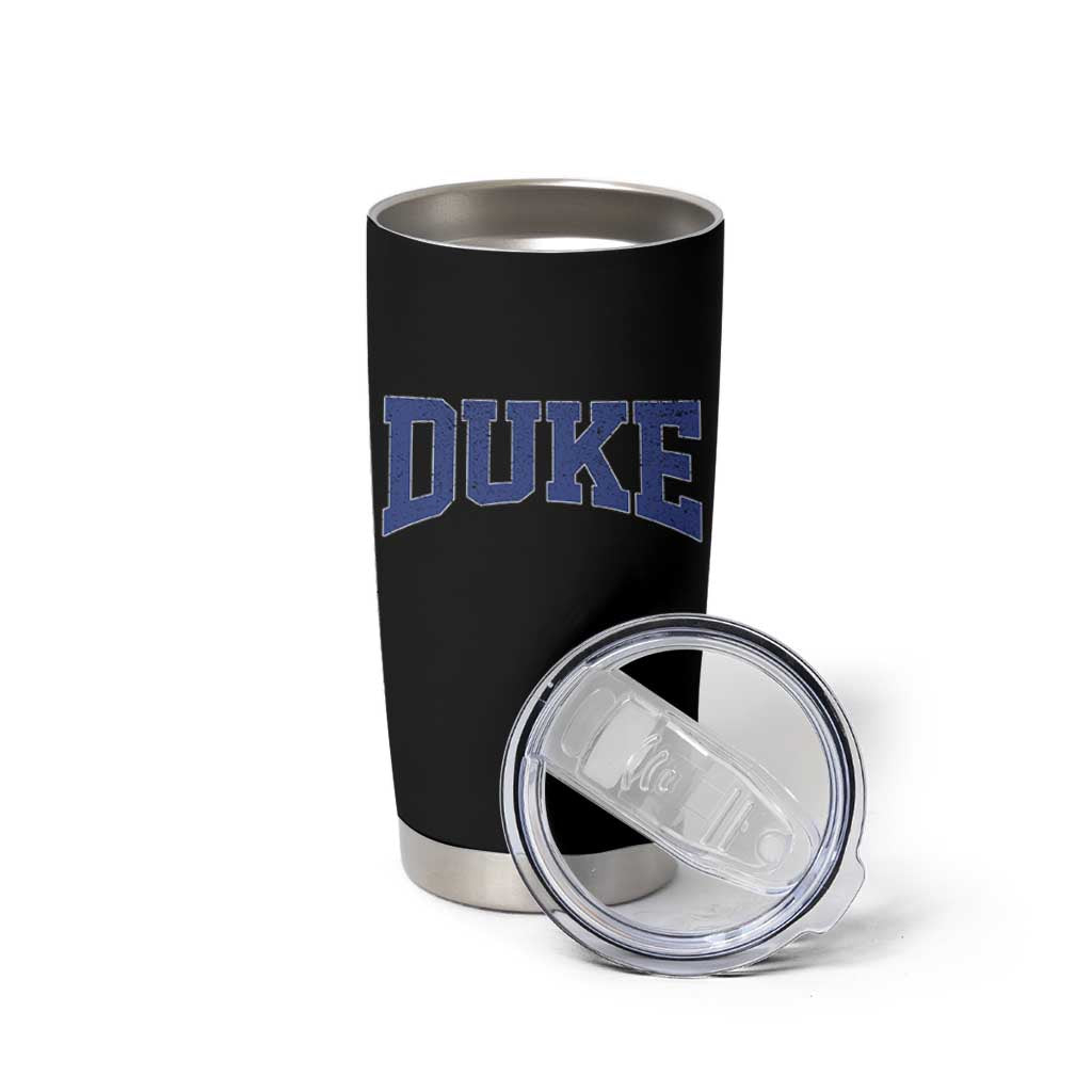 Duke Bold Script Name Sports Fans Tumbler Cup