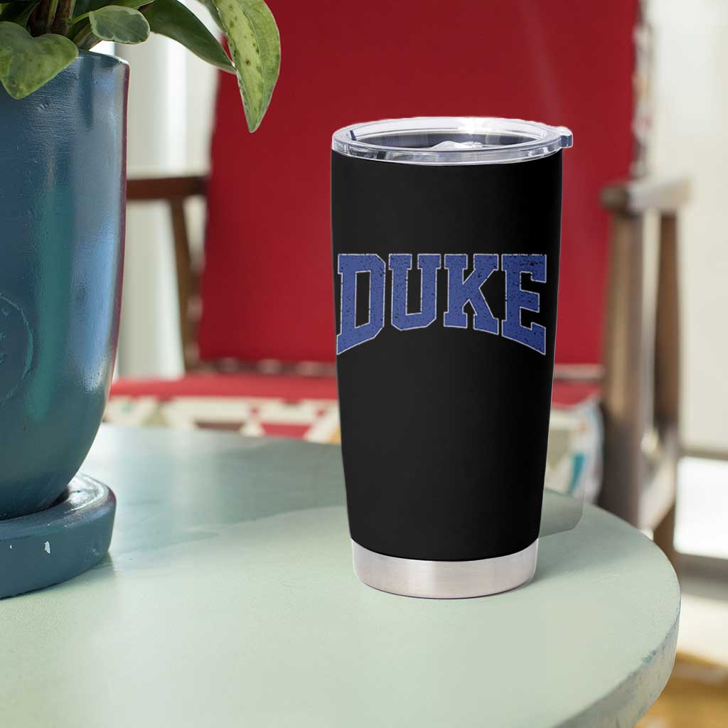Duke Bold Script Name Sports Fans Tumbler Cup