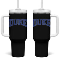 Duke Bold Script Name Sports Fans Tumbler With Handle