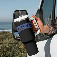 Duke Bold Script Name Sports Fans Tumbler With Handle