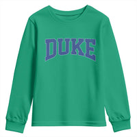 Duke Bold Script Name Sports Fans Youth Sweatshirt