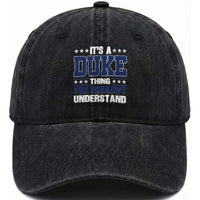Its A Duke Thing You Wouldn't Understand Washed Cotton Baseball Cap Funny Family Name