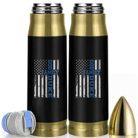 God Family Duke Bullet Tumbler Blue Game Day Vintage American Flag