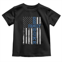 God Family Duke Toddler T Shirt Blue Game Day Vintage American Flag