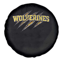 Wolverine Lover Sports Game Day Scratch Mark Spare Tire Cover